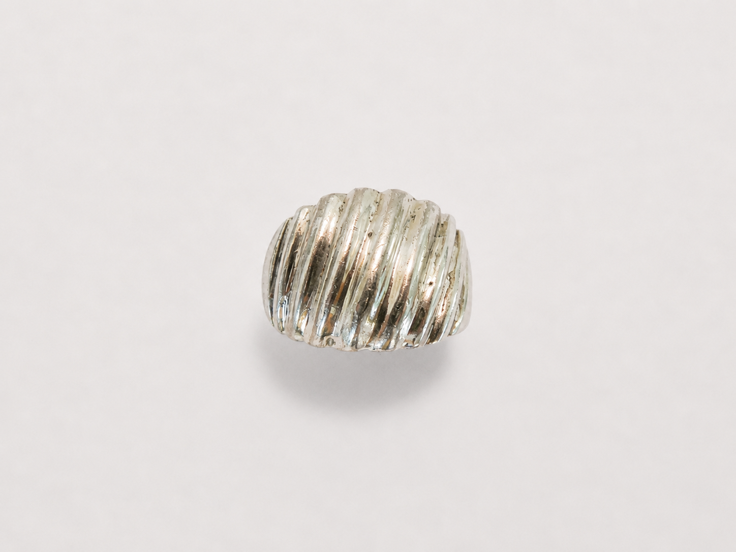 Vintage Silver Shell Ring
