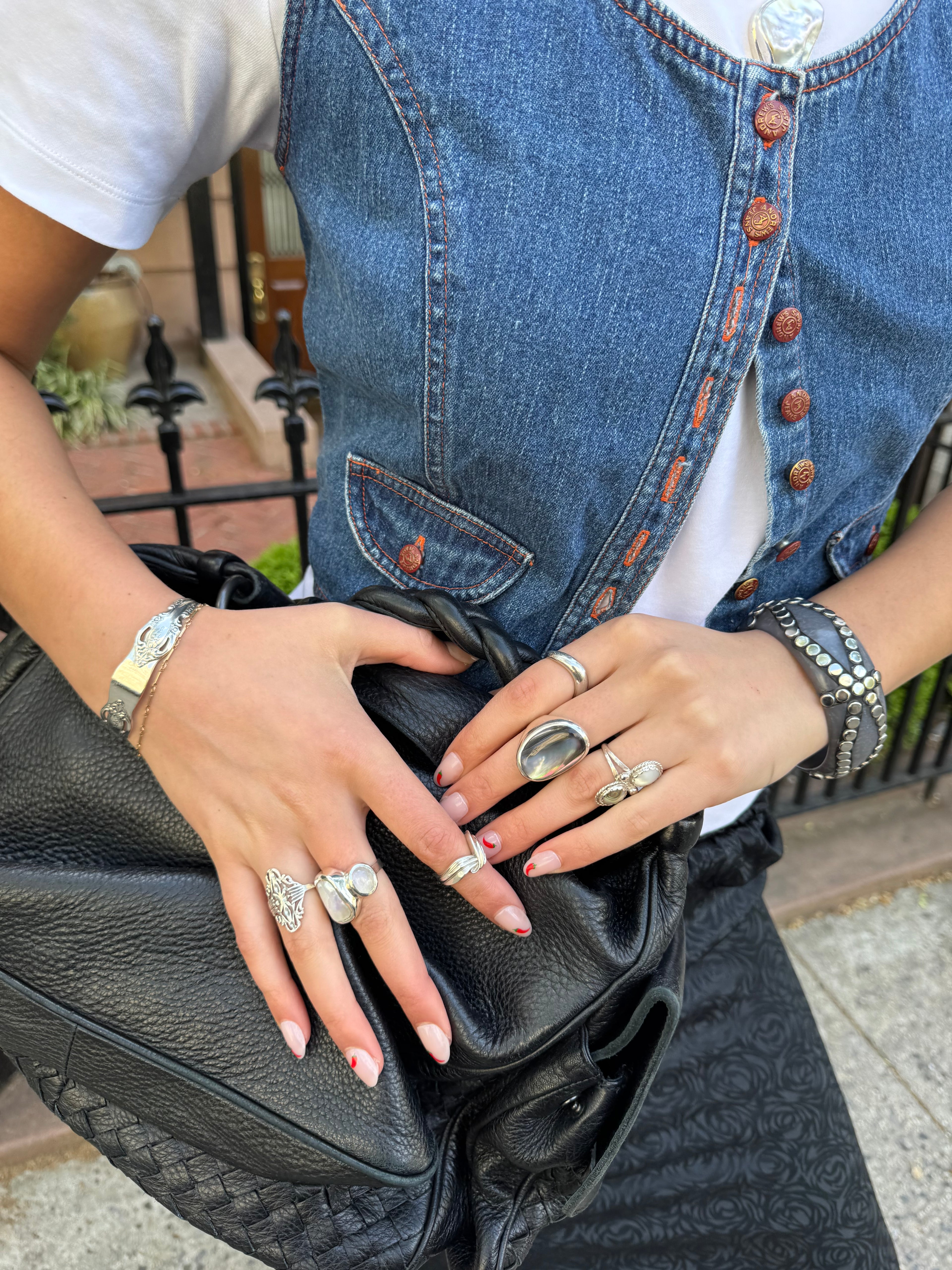 Vintage Silver Twist Ring