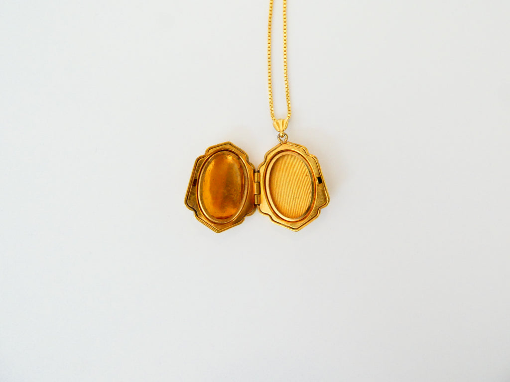 Vintage Gold-Filled Belle Locket