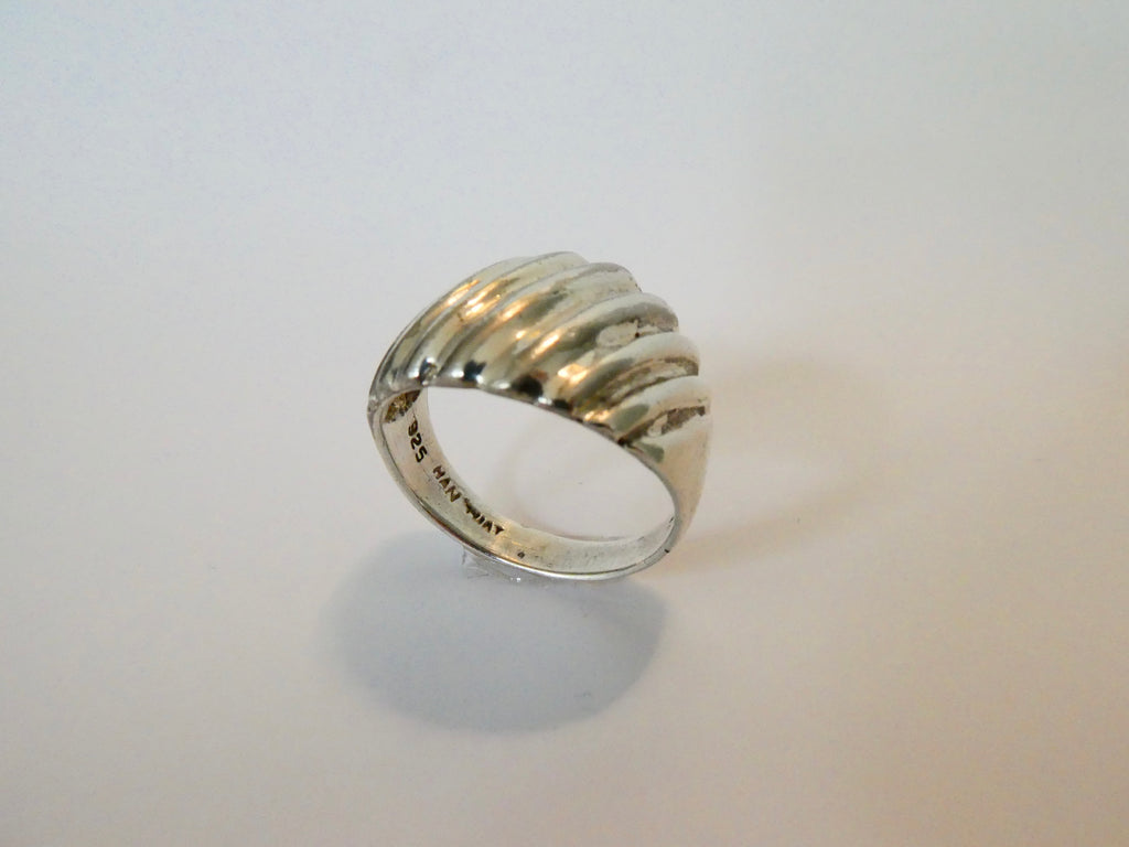 Vintage Silver Shell Ring