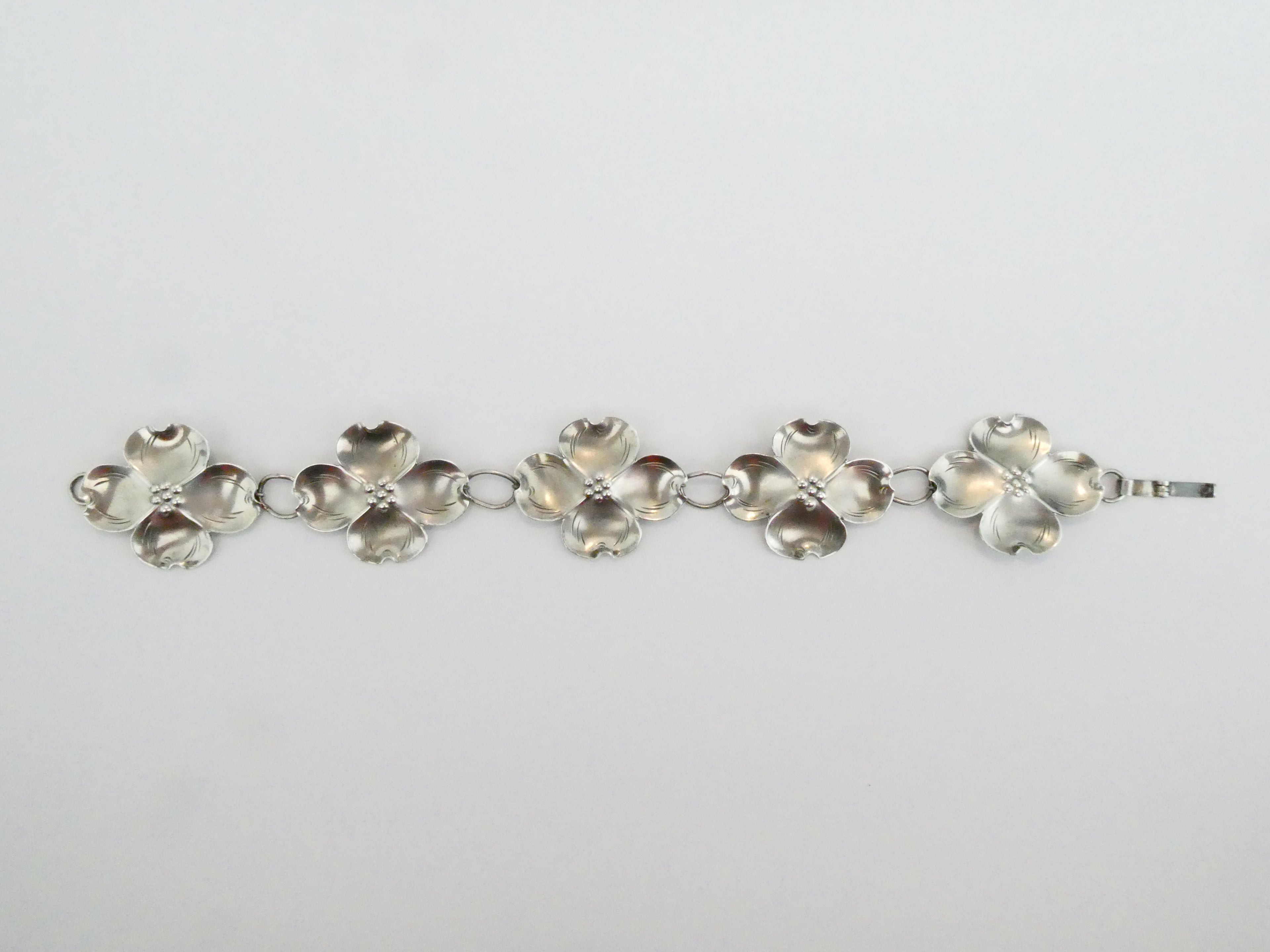 Vintage Stuart Nye Flower Bracelet