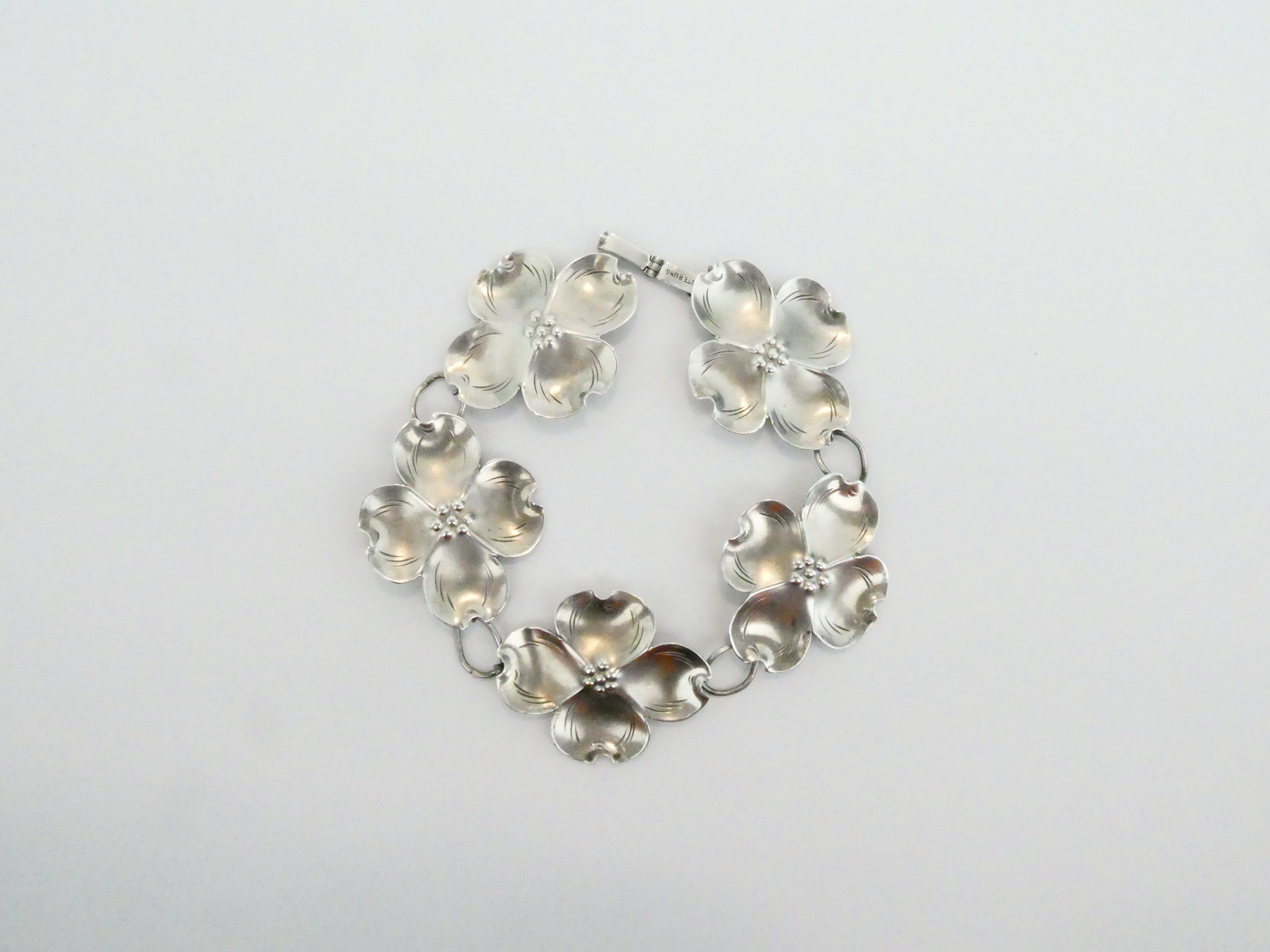 Vintage Stuart Nye Flower Bracelet