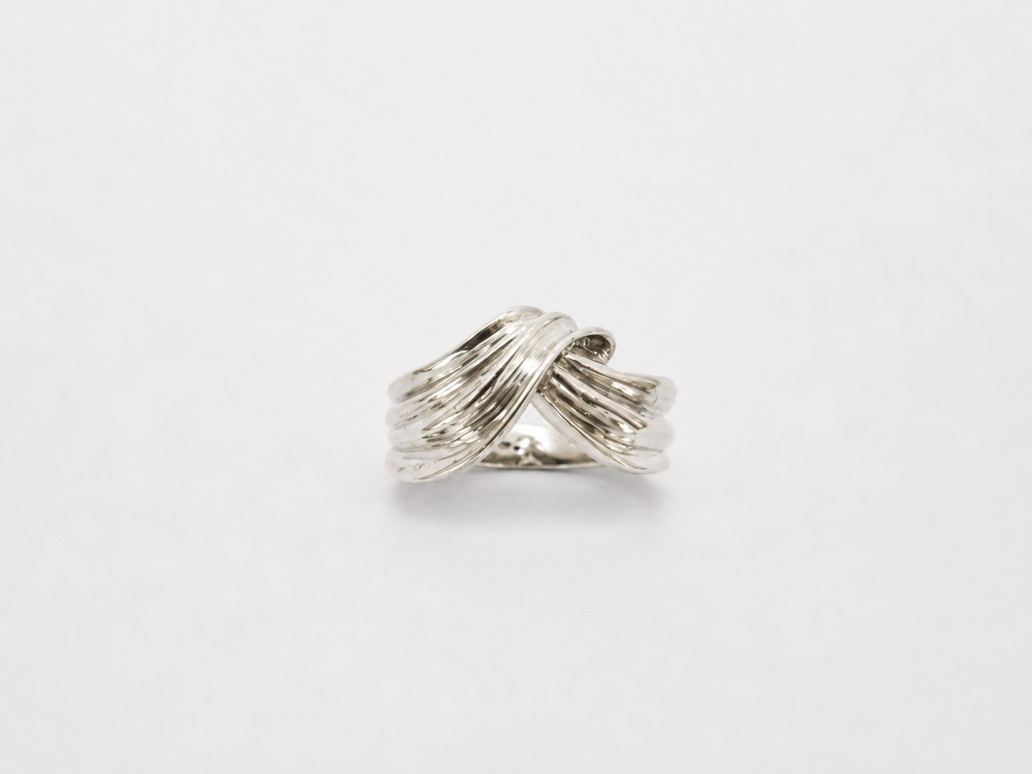 Vintage Silver Twist Ring