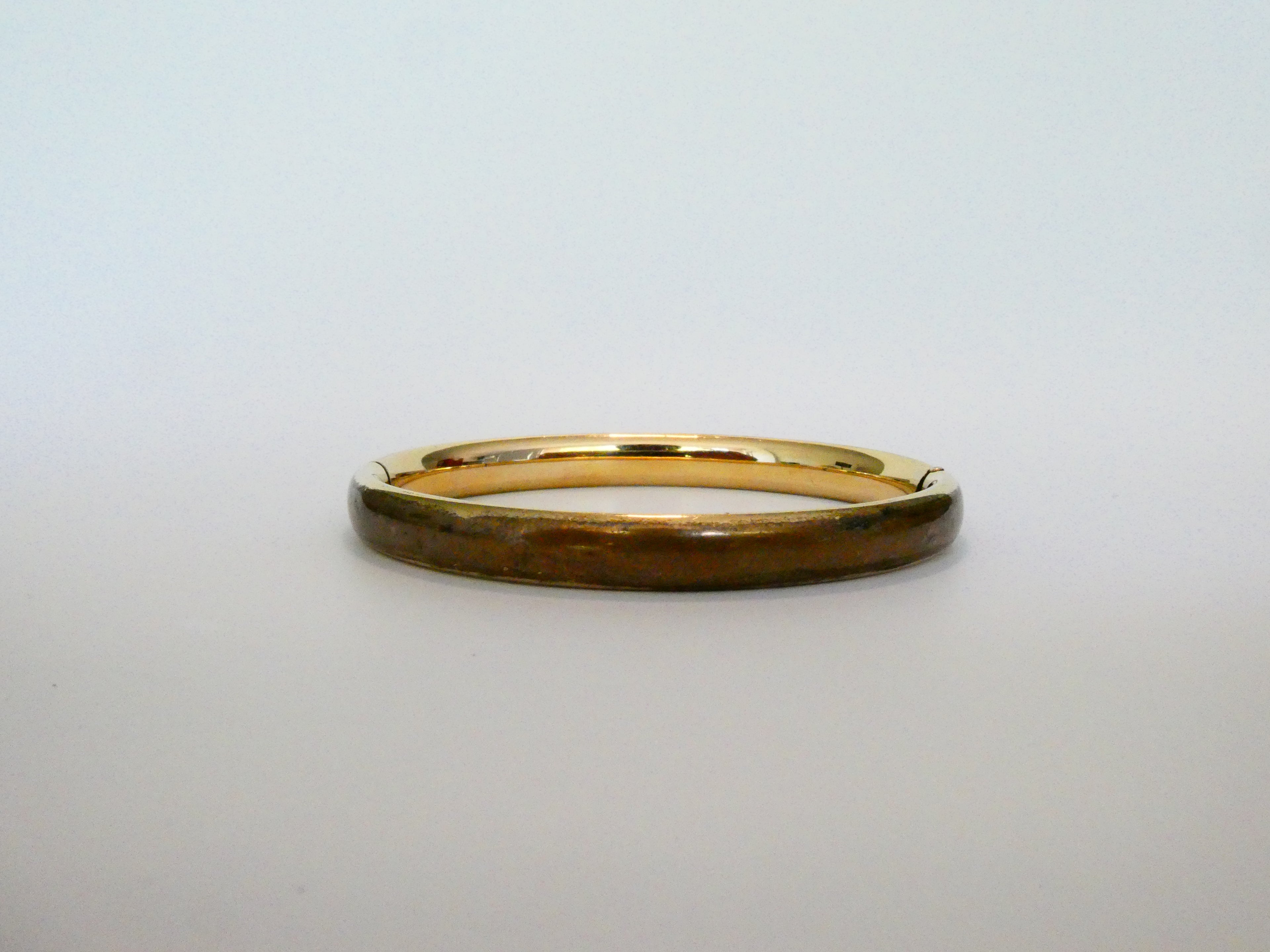 Vintage Gold-Filled Engraved Bangle