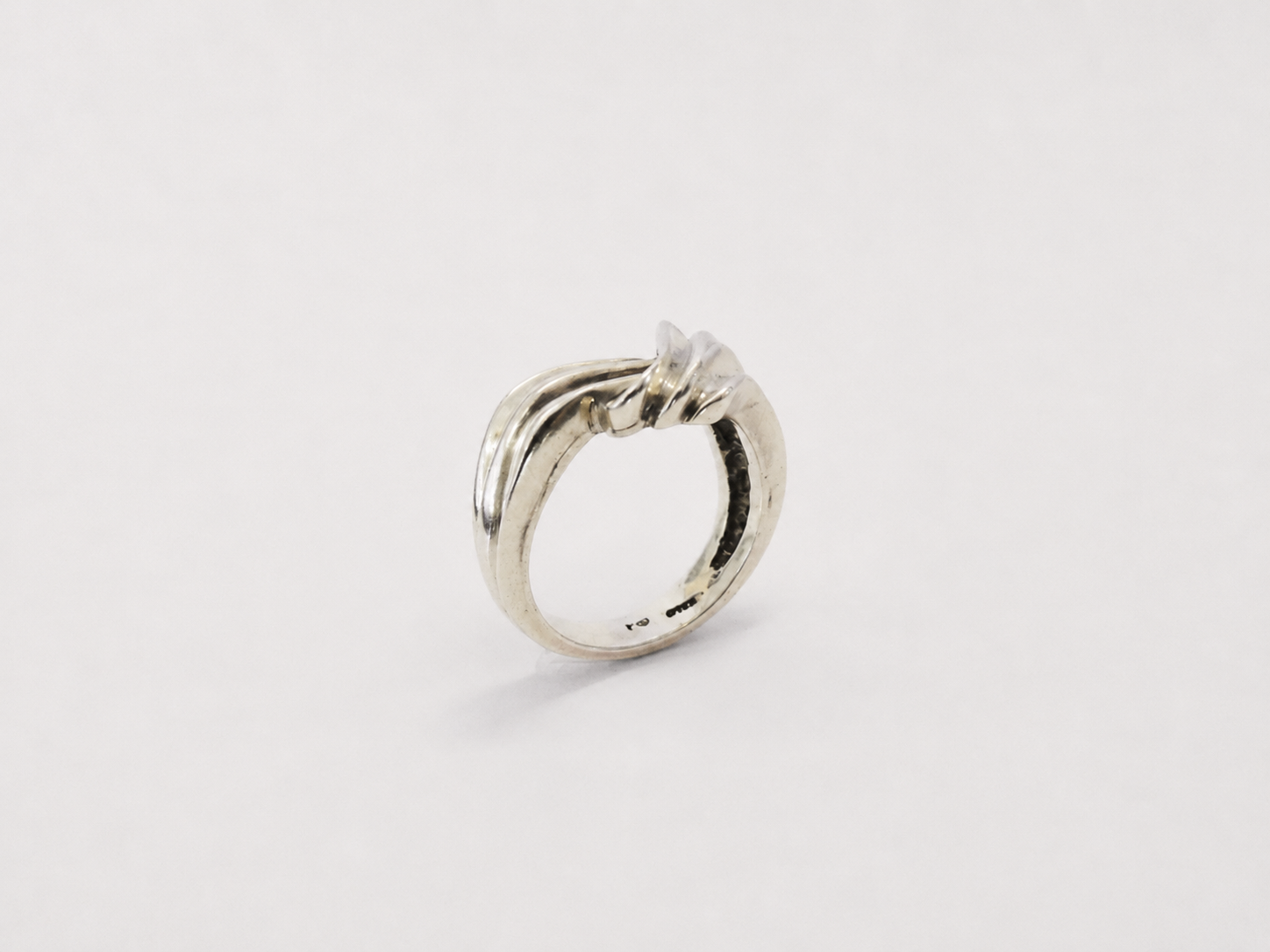 Vintage Silver Twist Ring