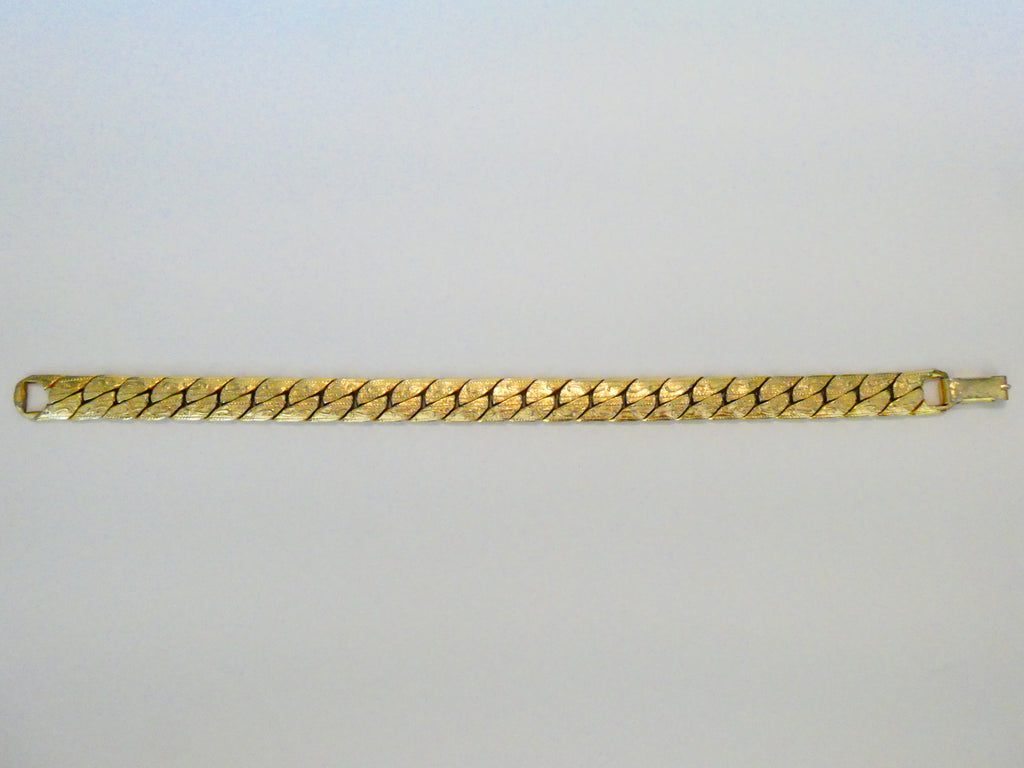 Vintage Gold-Filled Cuban Link Bracelet