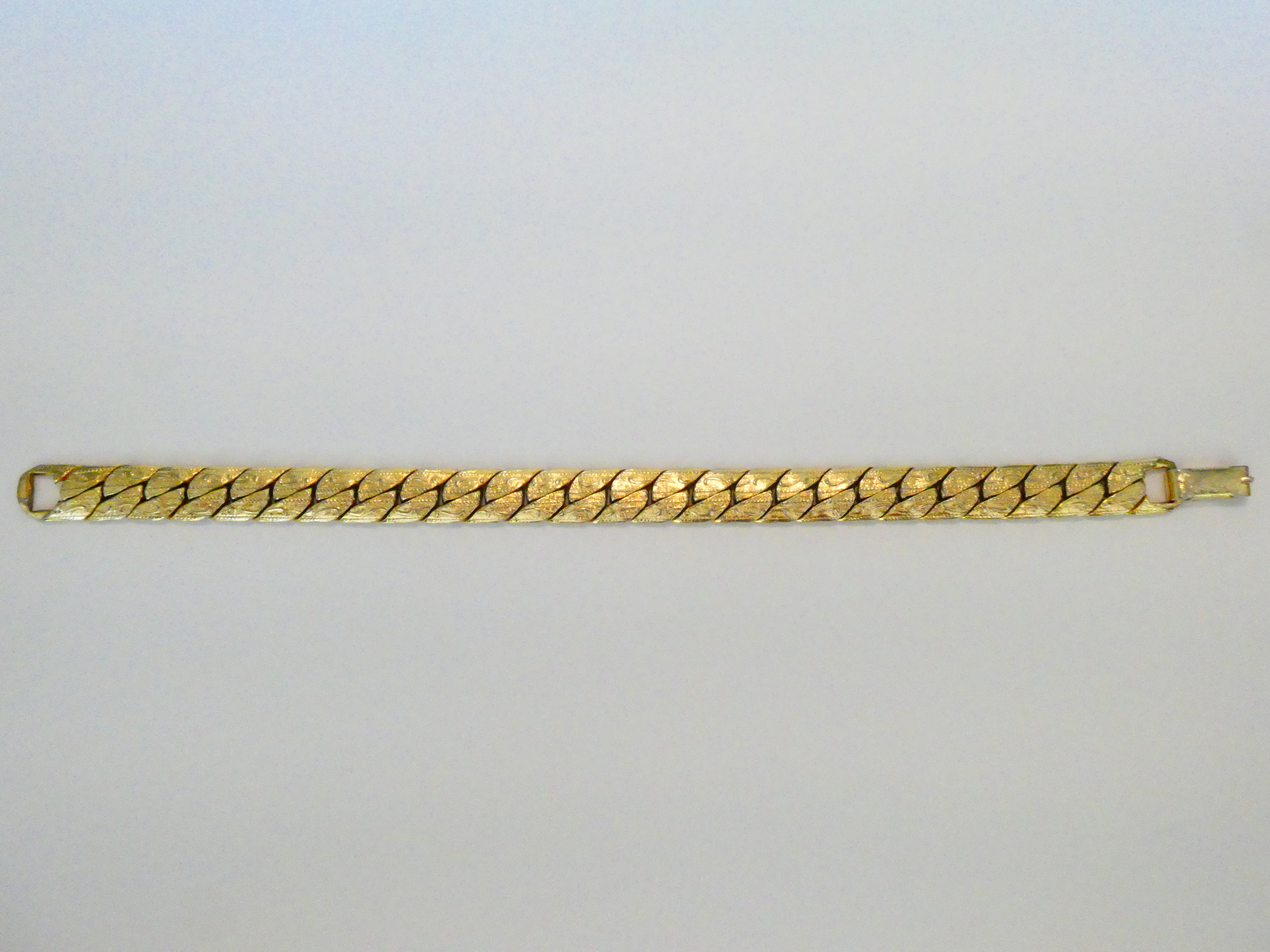 Vintage Gold-Filled Cuban Link Bracelet