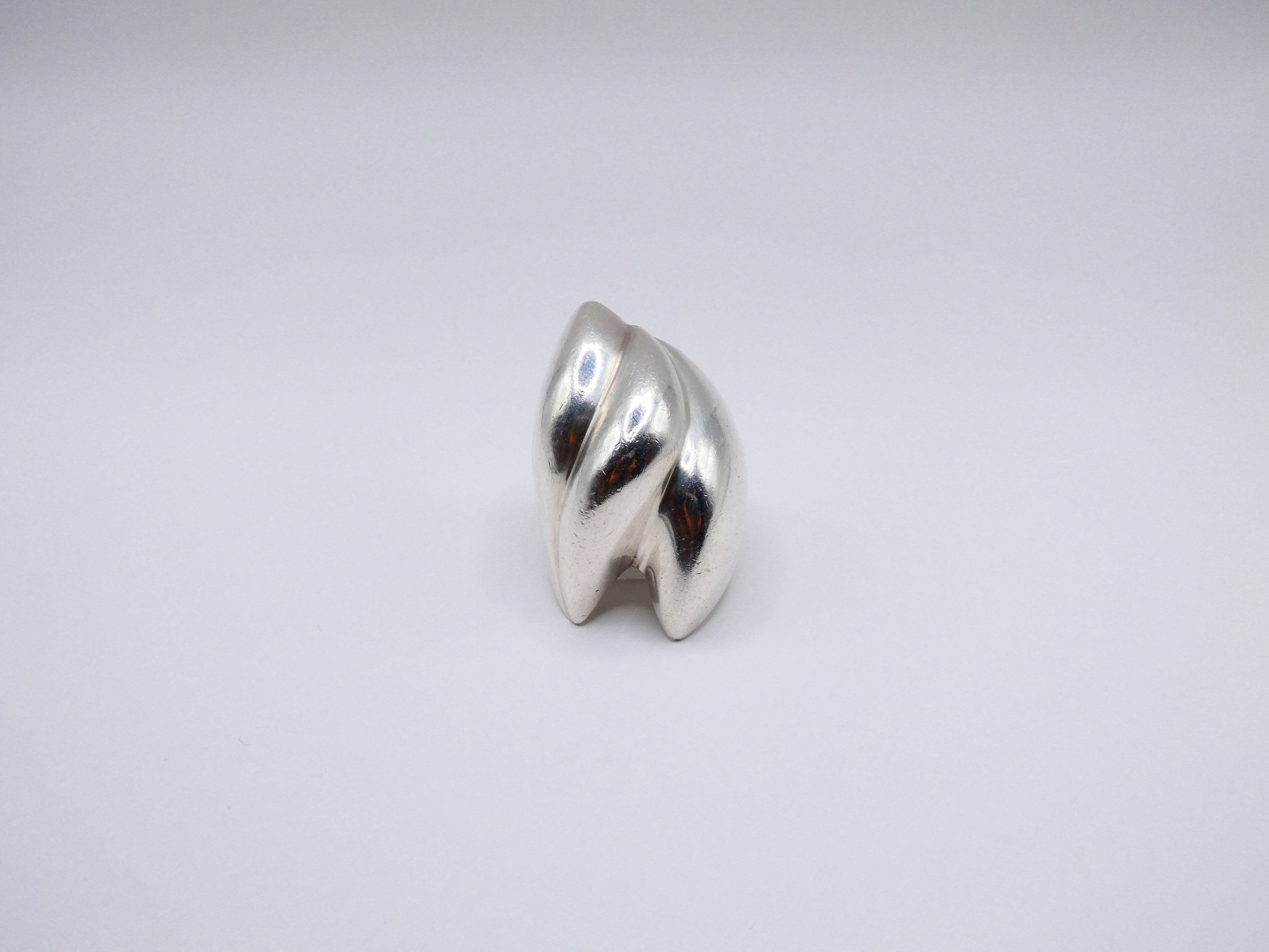 Vintage Silver Taxco Statement Ring