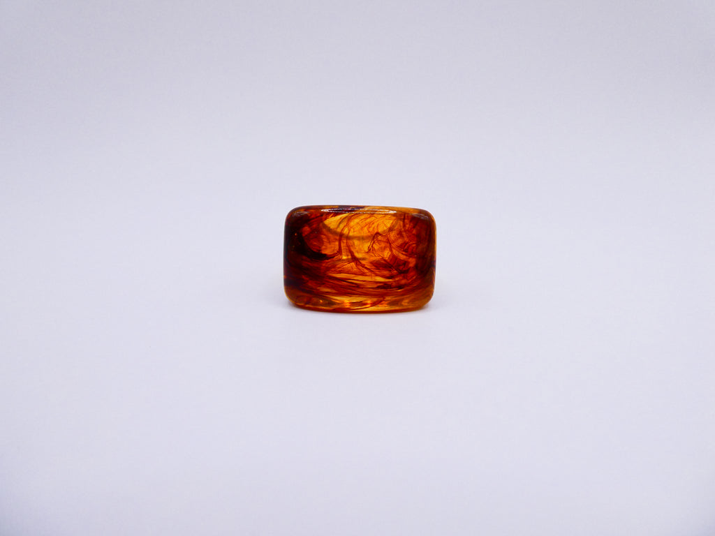 Vintage Lucite Tortoiseshell Ring