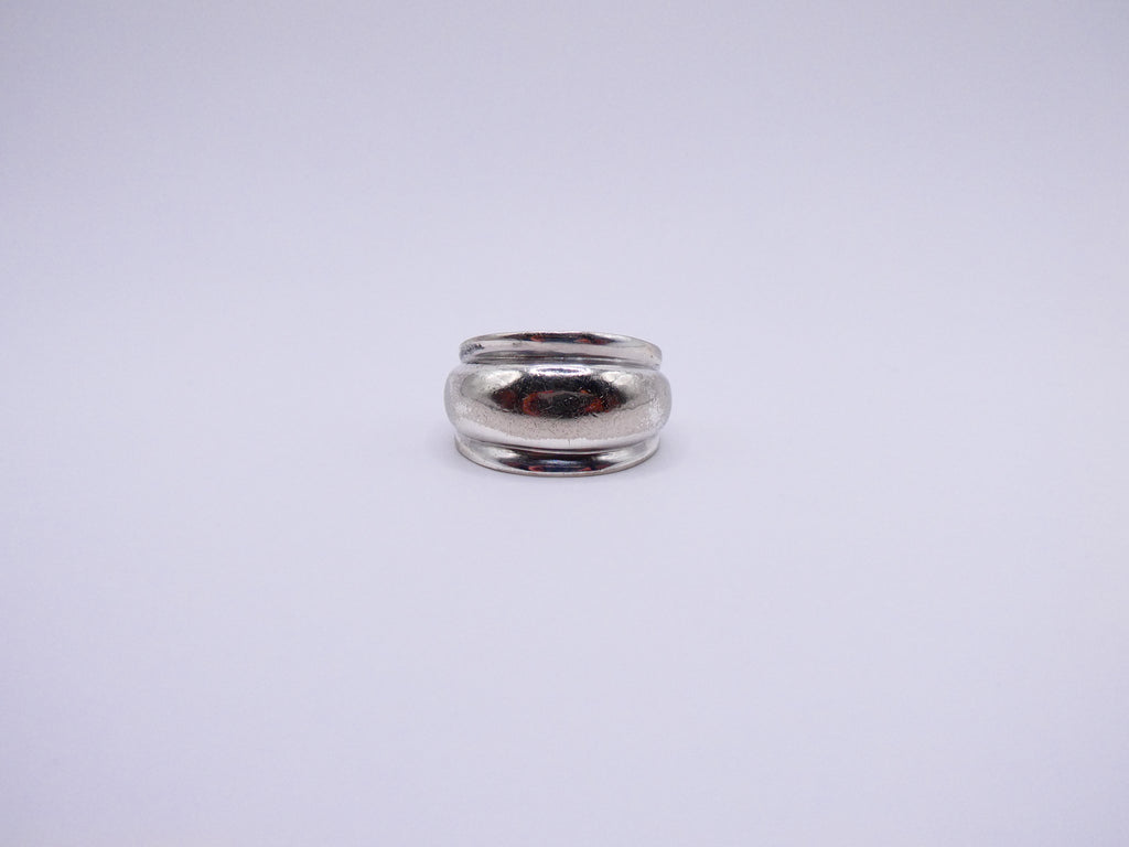 Vintage Silver Dome Ring