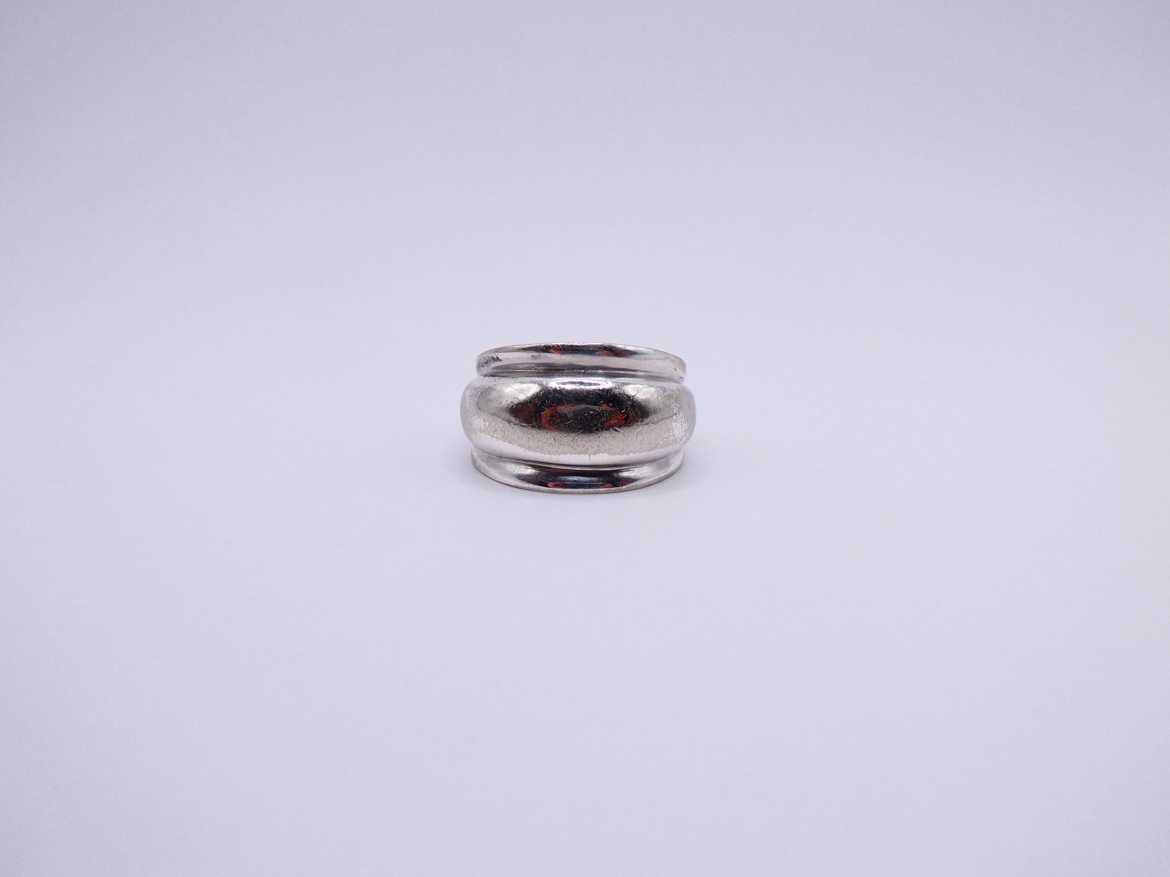 Vintage Silver Dome Ring