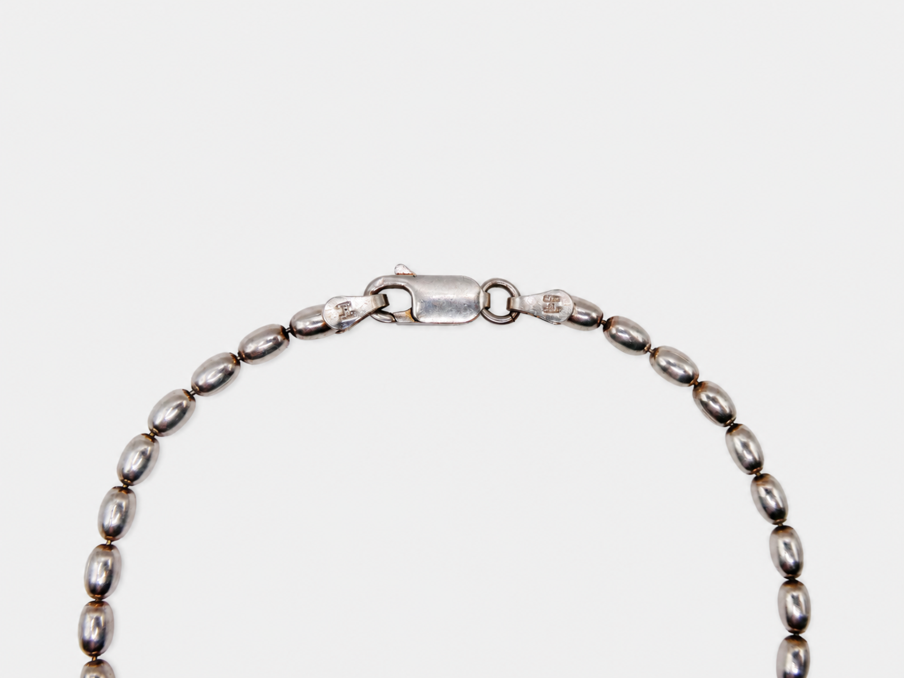 Vintage Silver Bead Bracelet
