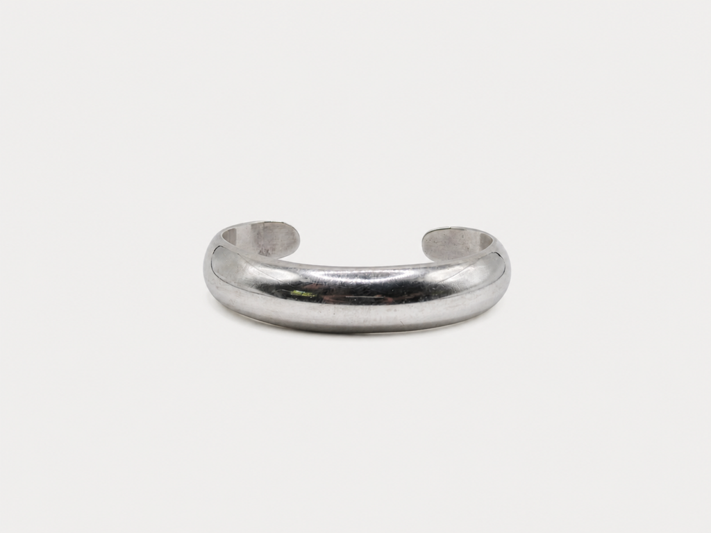Vintage Silver Open Cuff Bracelet