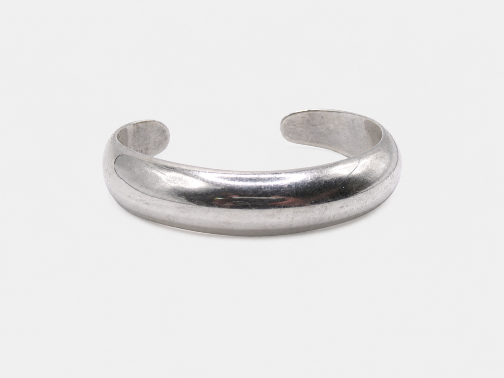 Vintage Silver Open Cuff Bracelet