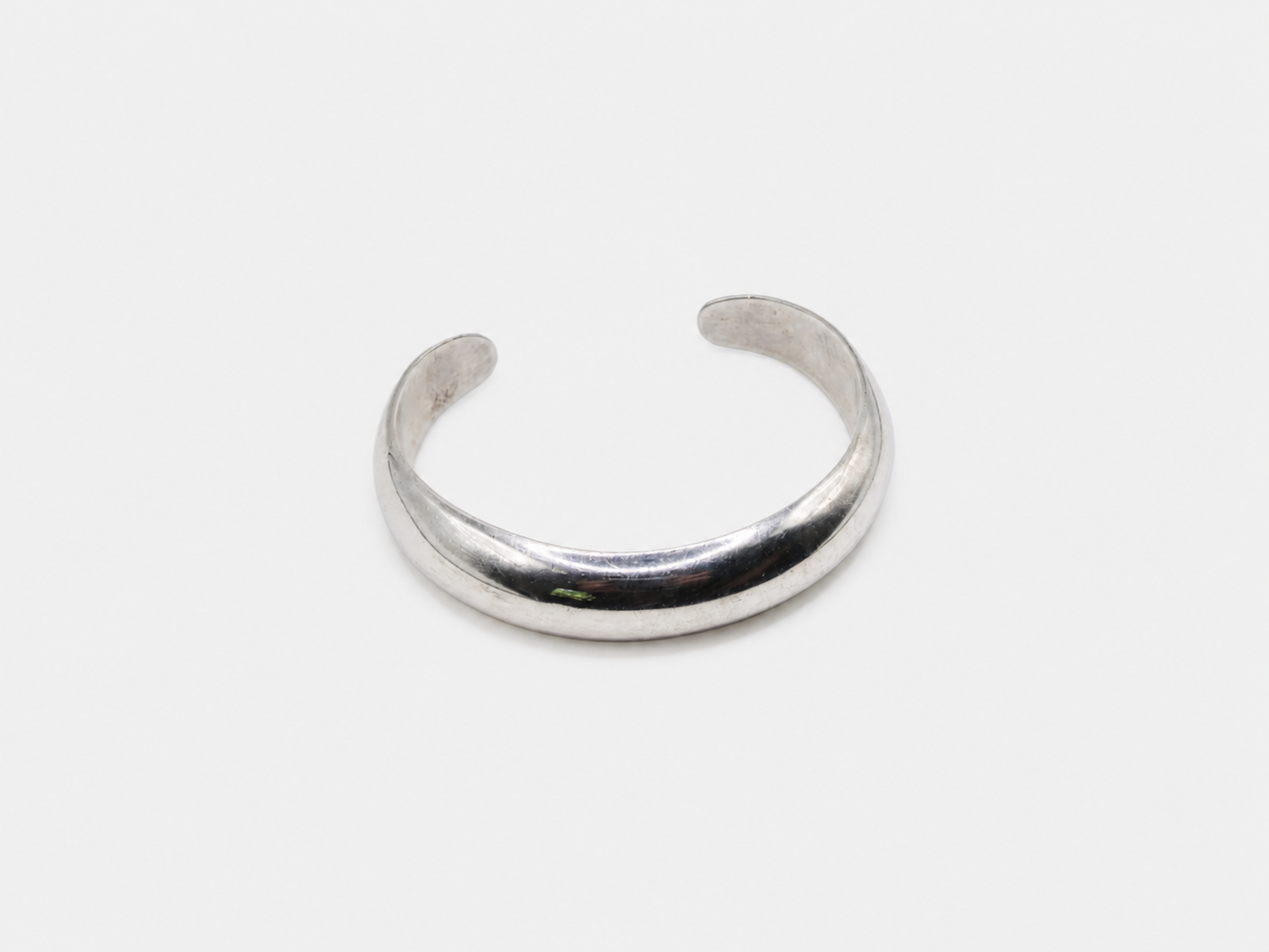 Vintage Silver Open Cuff Bracelet