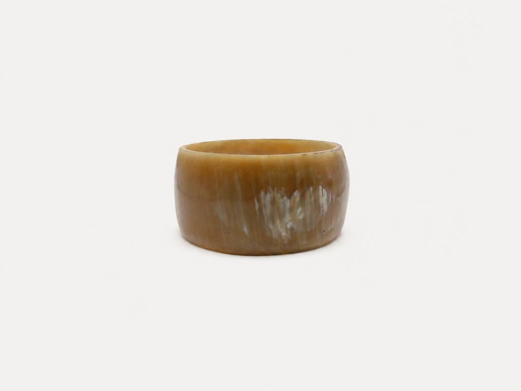 Vintage Horn Cuff Bangle Bracelet