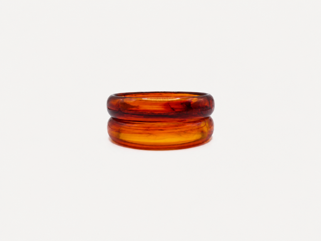 Vintage Lucite Bangle Set