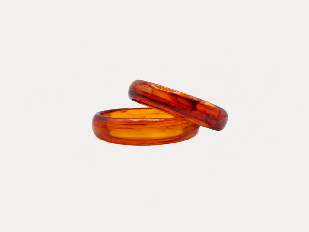 Vintage Lucite Bangle Set